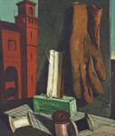 Giorgio de Chirico, I progetti della ragazza, fine 1915 - New York, Museum of Modern Art - © 2015. Digital image