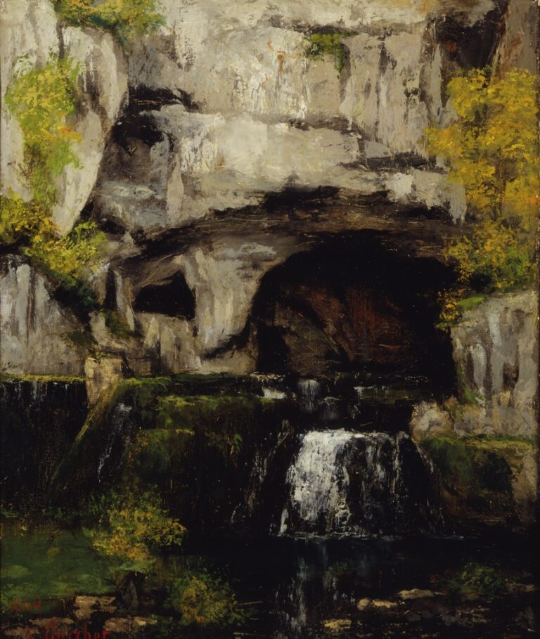 Gustave Courbet, La sorgente del Lison, 1864 - Collezione privata