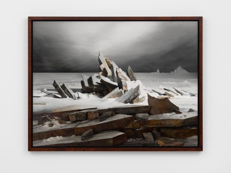 James Casebere, Sea of Ice, 2014 - courtesy Lisson Gallery - photo Daniele Venturelli