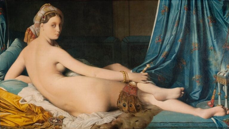 Jean-Auguste-Dominique Ingres, La grande odalisca, 1814 - Museo del Louvre, Parigi