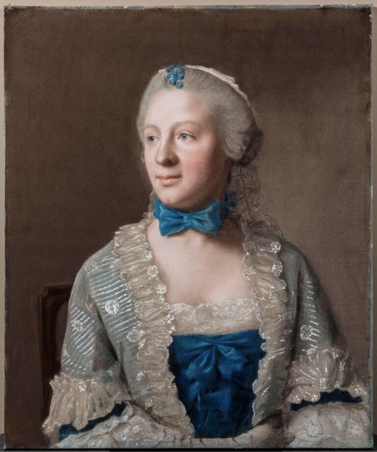 Jean-Étienne Liotard, Eva Marie Garrick, 1754 ca. - The Trustees of the Chatsworth Settlement, Chatsworth House - photo Devonshire Collection, Chatsworth