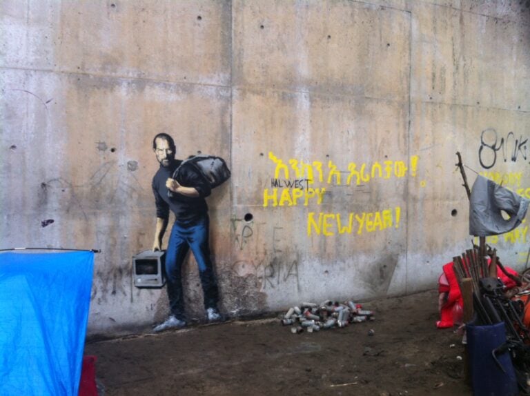 La giungla di Calais - Banksy