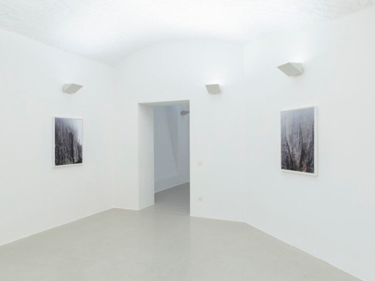 Luca Andreoni - Zhou Siwei – Your Silent Face - veduta della mostra presso Viasaterna, Milano 2015 - photo © Viasaterna