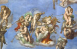 Michelangelo, Giudizio Universale, 1535-41 - Cappella Sistina (dettaglio), Roma