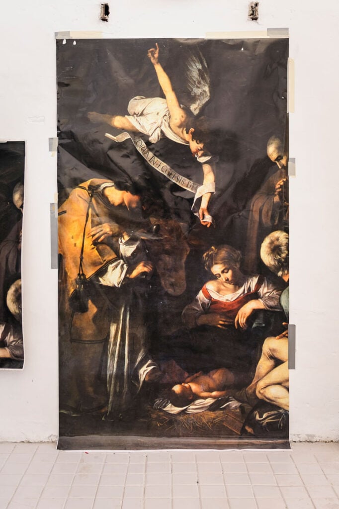 Sky Arte Updates: Caravaggio ritorna a Palermo. Collocata nell’Oratorio della Compagnia di San Lorenzo la riproduzione ad altissima fedeltà, voluta da Sky