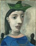 Pablo Picasso, Donna con cappello verde, 1939 - olio su tela - Phillips Collection, Washington