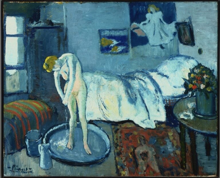Pablo Picasso, La Camera blu, 1901 - olio su tela - Phillips Collection, Washington