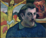 Paul Gauguin, Autoritratto con Cristo giallo, 1890-91 - Parigi, Musée d’Orsay