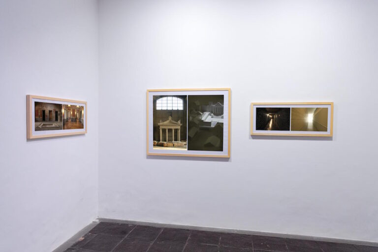 Studio Azzurro – Campo Controcampo – veduta della mostra presso la Galleria Paola Verrengia, Salerno 2015 – photo Ciro Fundarò