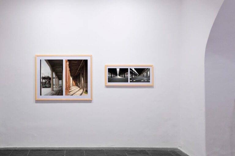 Studio Azzurro – Campo Controcampo – veduta della mostra presso la Galleria Paola Verrengia, Salerno 2015 – photo Ciro Fundarò