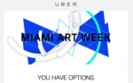 UberBOAT Miami 2015 Miami Updates: e in occasione di Art Basel Miami Beach esordisce UberBOAT, 35 dollari per farsi la baia in yatch bypassando il traffico