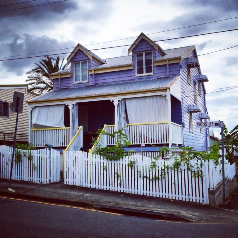 Abitazione in Paris street (Queenslander) nel quartiere di West End, Brisbane