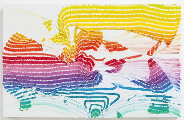 Alexis Harding, Colour Chart (Panoramic), 2011