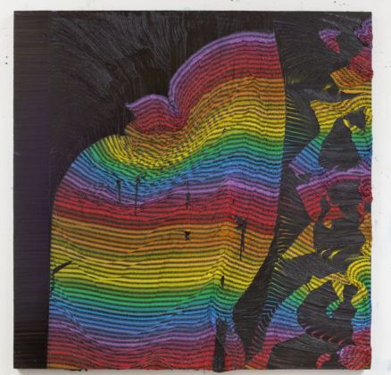 Alexis Harding, Rainbow Void (Black), 2012