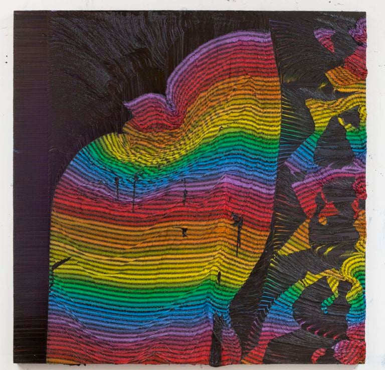 Alexis Harding, Rainbow Void (Black), 2012