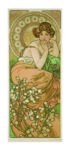 Alfons Mucha, Les Pierres Précieuses (Il Topazio), 1900 - Richard Fuxa Foundation