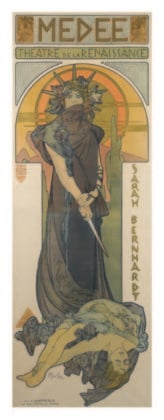 Alfons Mucha, Médée, 1898 - Richard Fuxa Foundation