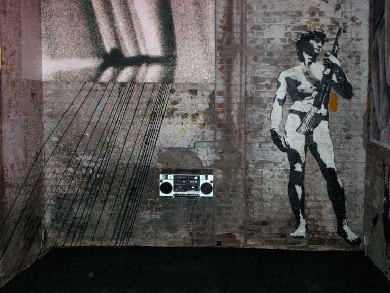 Blek le Rat, David, New York 2006 - photo © Xavier Prou