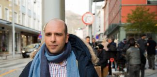 Checco Zalone in Quo Vado?, 2015, photo credits Ufficio stampa Fosforo Comunicazione, foto di Maurizio Raspante