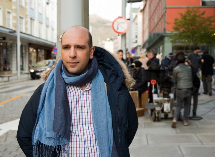 Checco Zalone in Quo Vado?, 2015, photo credits Ufficio stampa Fosforo Comunicazione, foto di Maurizio Raspante Checco Zalone in Quo Vado?, 2015, photo credits Ufficio stampa Fosforo Comunicazione, foto di Maurizio Raspante