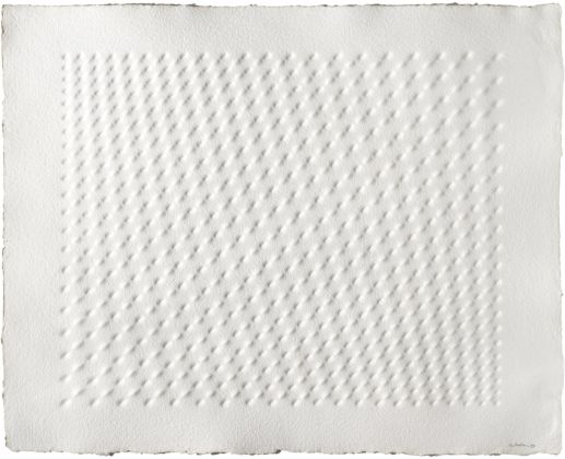 Enrico Castellani, Senza titolo, 1988