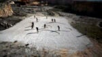 Filippo Berta territori2 Cava dei Dinosauri di Altamura Compie dieci anni in Puglia Intramoenia Extra Art. E festeggia con una mostra nel restaurato Palazzo Tupputi a Bisceglie: da Alvin Curran a Jimmie Durham, a Vedovamazzei