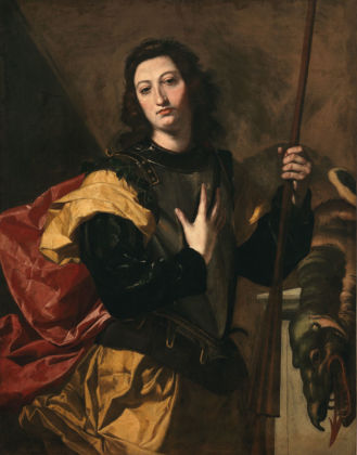 Francesco Guarino, San Giorgio, 1645-50 ca. - Napoli, Palazzo Colonna Zevallos di Stigliano (Gallerie d'Italia)