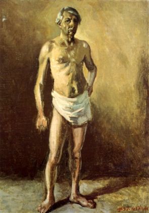 Giorgio de Chirico, Autoritratto nudo, 1945 - Roma, Fondazione Giorgio e Isa de Chirico