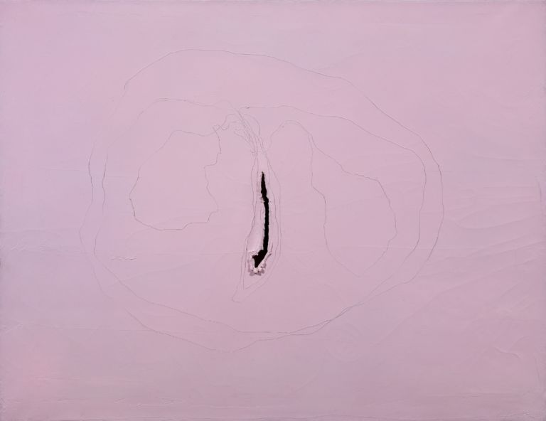 Lucio Fontana, Concetto Spaziale, 1962