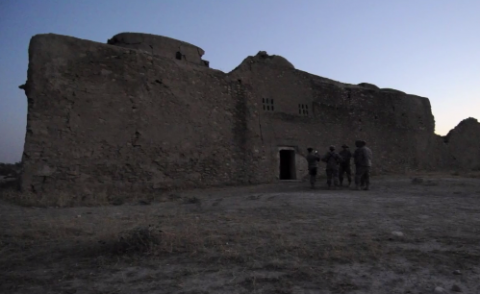 Il monastero di Sant'Elia prima della distruzione (still da video wochit News)