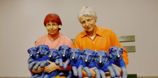Jeff Koons, String of Puppies, 1988