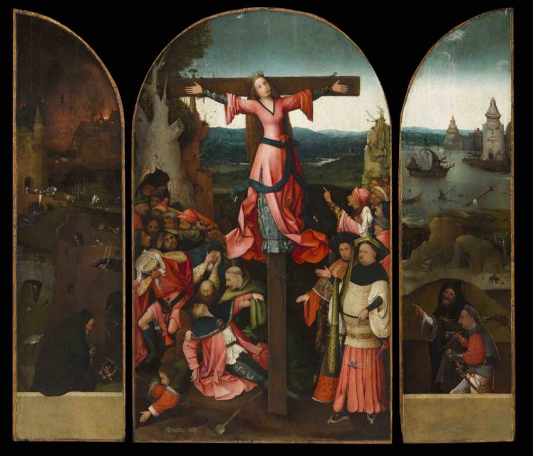 Jheronimus Bosch Trittico di Santa Liberata dopo il restauro Venezia celebra Hieronymus Bosch a cinquecento anni dalla morte. Prime immagini dei due capolavori delle Gallerie dell’Accademia appena restaurati