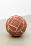 Judith Hopf, Ball in remembrance of Annette Wehrmann, 2015, bricks, cement. courtesy of the artist and Kaufmann Repetto, Milano - New York
