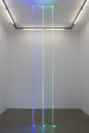 Judith Hopf, Untitled (Email Lines), 2015, LED lights, edition of 5, courtesy of the artist and Kaufmann Repetto, Milano - New York