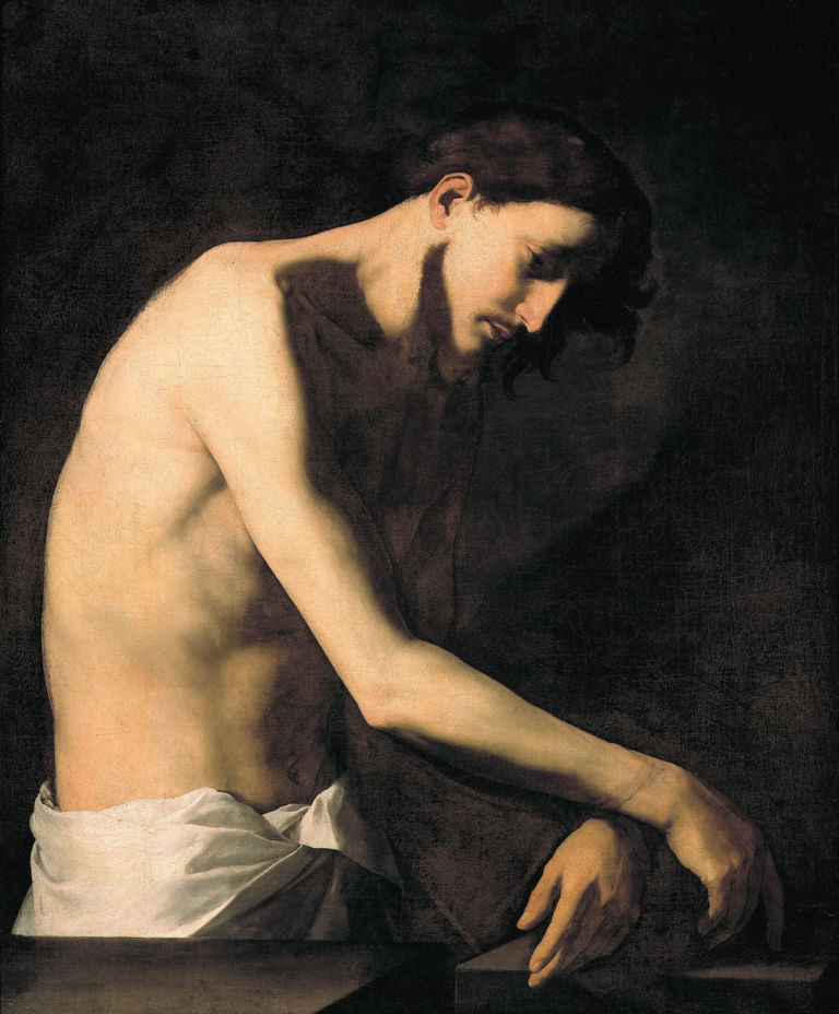 Jusepe de Ribera, Cristo alla colonna, 1620 ca. Torino, Galleria Sabauda