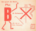 Kurt Schwitters - Käte Steinitz - Theo van Doesburg, Die Scheuche, 1925