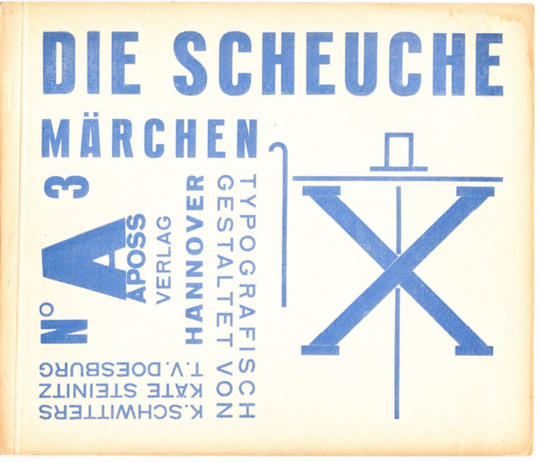 Kurt Schwitters - Käte Steinitz - Theo van Doesburg, Die Scheuche, 1925