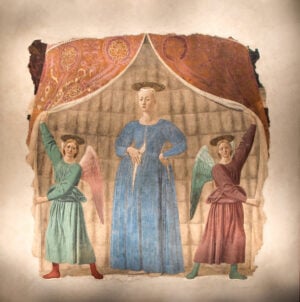 Dalla chiesa al museo e ritorno: la storia della Madonna del Parto di Piero della Francesca