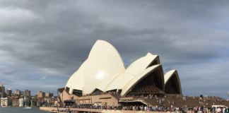 La Sydney Opera House, un progetto di Jørn Utzon, Sydney