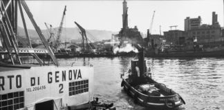 Lisetta Carmi, Il porto di Genova, 1964