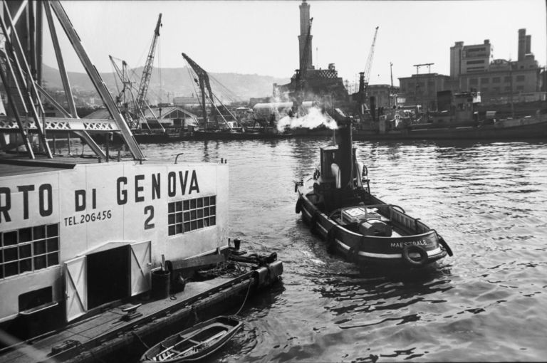 Lisetta Carmi, Il porto di Genova, 1964