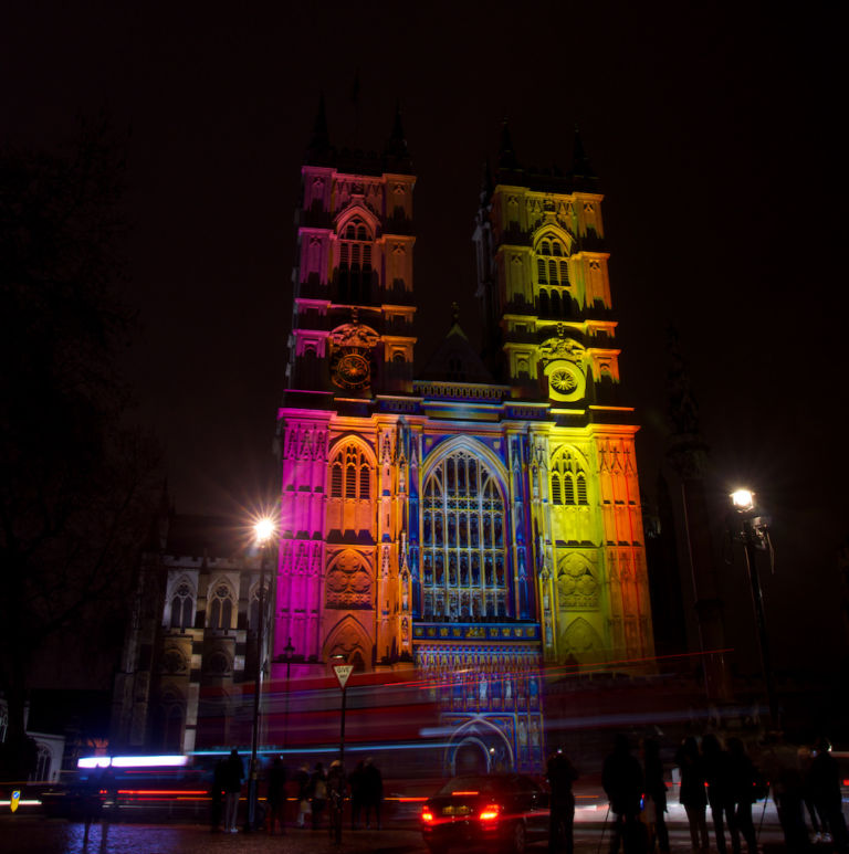 Lumiere London foto Mario Bucolo 25 L’abbazia di Westminster in technicolor. Londra capitale anche della light art, con 30 spettacolari installazioni per il festival Lumiere: ecco immagini e video