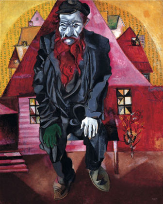 Marc Chagall, L’ebreo in rosa, 1915 - Museo di Stato Russo, San Pietroburgo