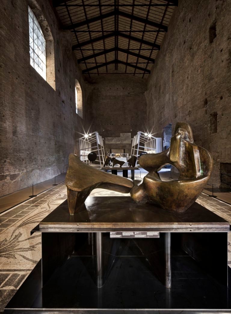 Mostra Henry Moore nelle Grandi Aule delle Terme di Diocleziano a Roma - © photo Alessandra Chemollo