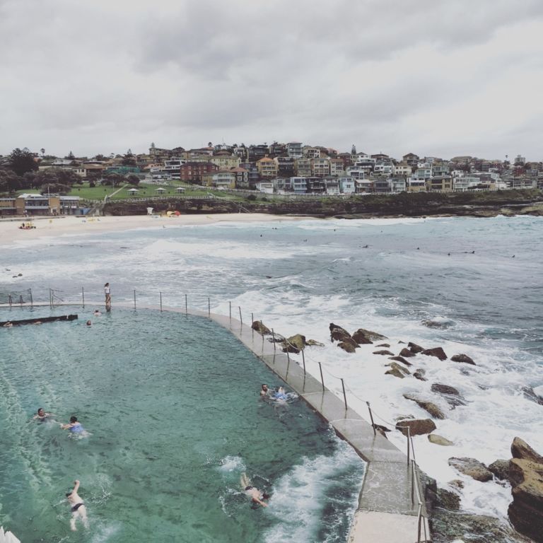 Piscina sulla Coastal Walkway, Sydney