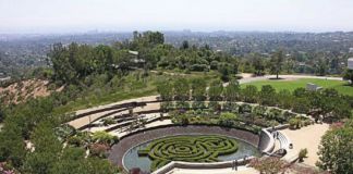 Robert Irwin, Central Garden – Getty Museum, Los Angeles – photo © Hal Beral-Corbis