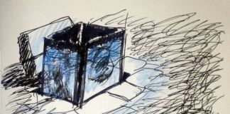 Studio Azzurro, Ve(de)re da pozzo, 2015 - schizzo