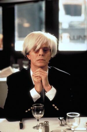 Quando David Bowie faceva la parte di Andy Warhol, in un film di Julian Schnabel su Jean-Michel Basquiat