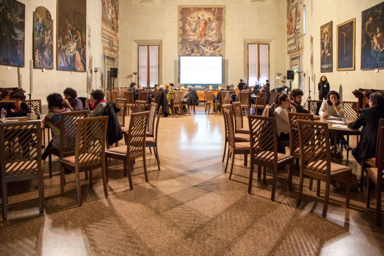 Adelita Husni-Bey, Quattro Atti sul Lavoro - ON, Bologna 2016 - photo Chiara Balsamo