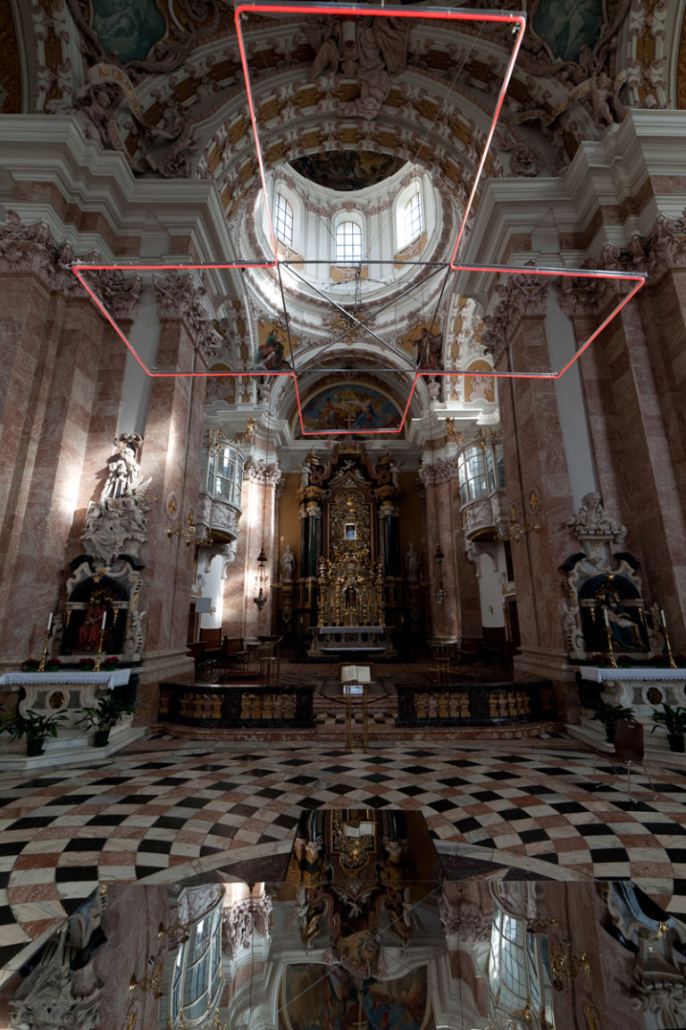 Annamaria Gelmi Kunstraum Kirche Innsbruck 1 Italiani in trasferta. Annamaria Gelmi protagonista a Innsbruck di Kunstraum Kirche 2016. In dialogo tra arte e sacro: ecco le immagini